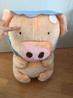 Big pig plush