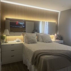 Mirror for bedroom or bath