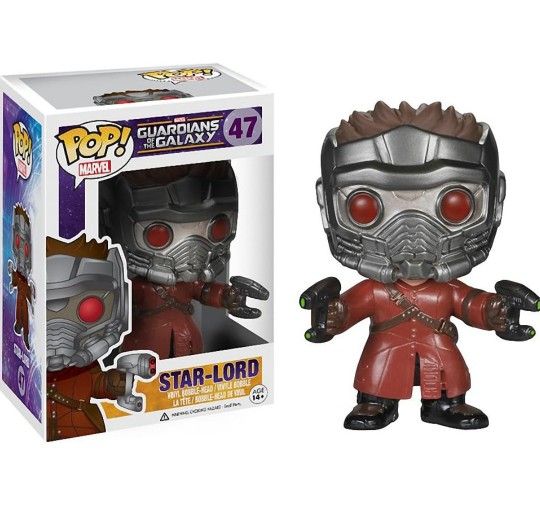 NEW Funko POP! Star-lord 47 Marvel Guardians of the Galaxy Peter Jason Quill (Chris Pratt)