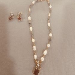 Classic Costume Jewelry Set. 