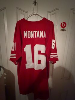 Mitchell and ness Joe Montana jersey