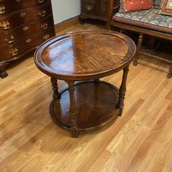Antique Solid Wood Side Table 