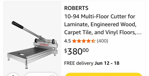 Roberts 10-94 Multi-Floor Cutter