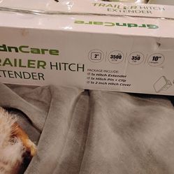 Trailer hitch extender