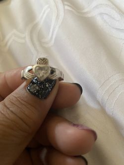 Nice Cute Sterling Silver Ring  Size 8  20.00