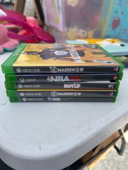 XBOX GAMES (x5)