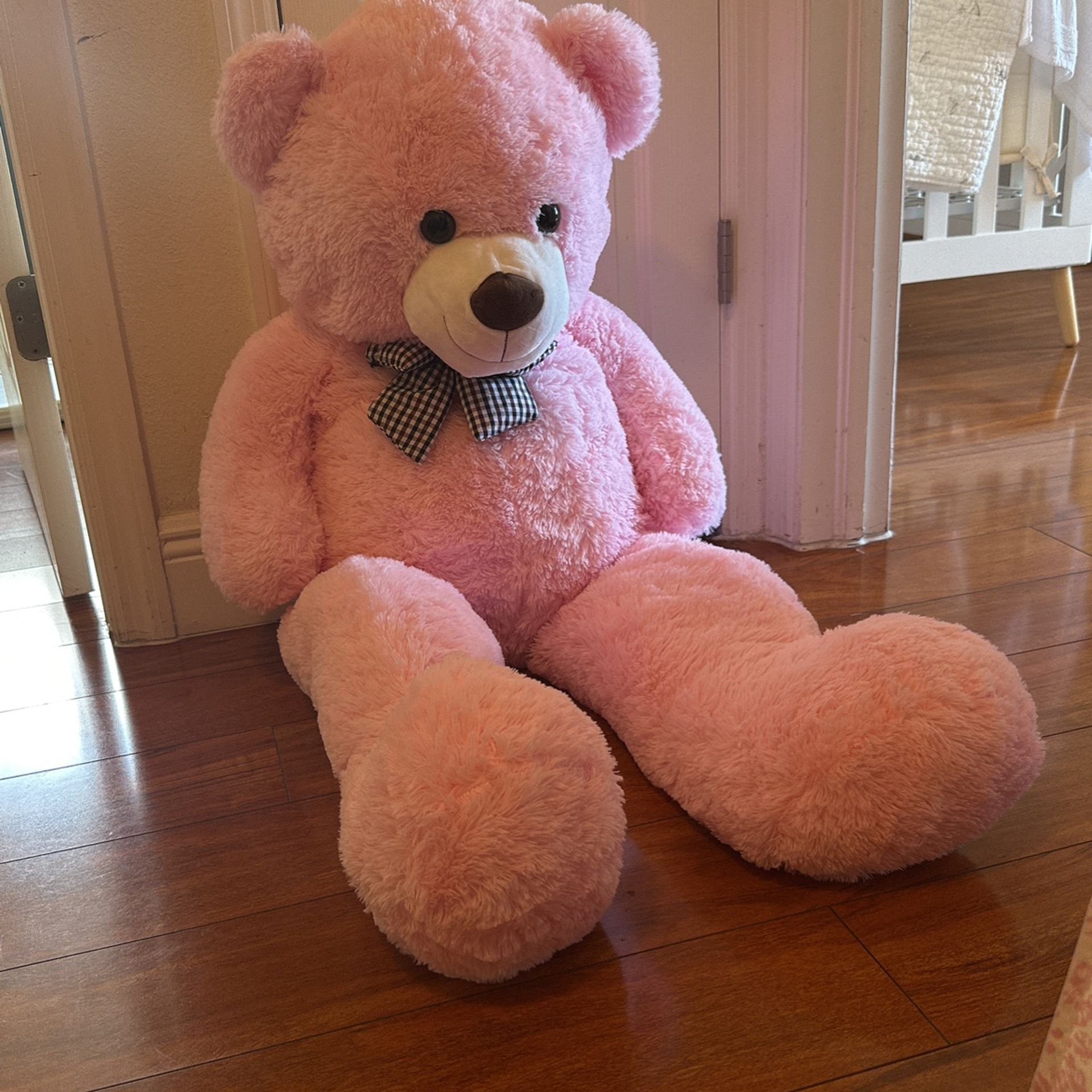 Huge Pink Teddy Bear