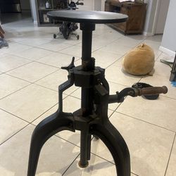 Antique metal table