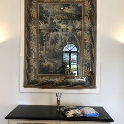 Tapestries From Beverly Hills Condominium Building Lobby