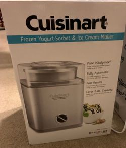Ice cream maker  Cuisinart