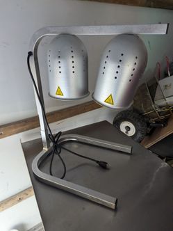 Food lamp warmer