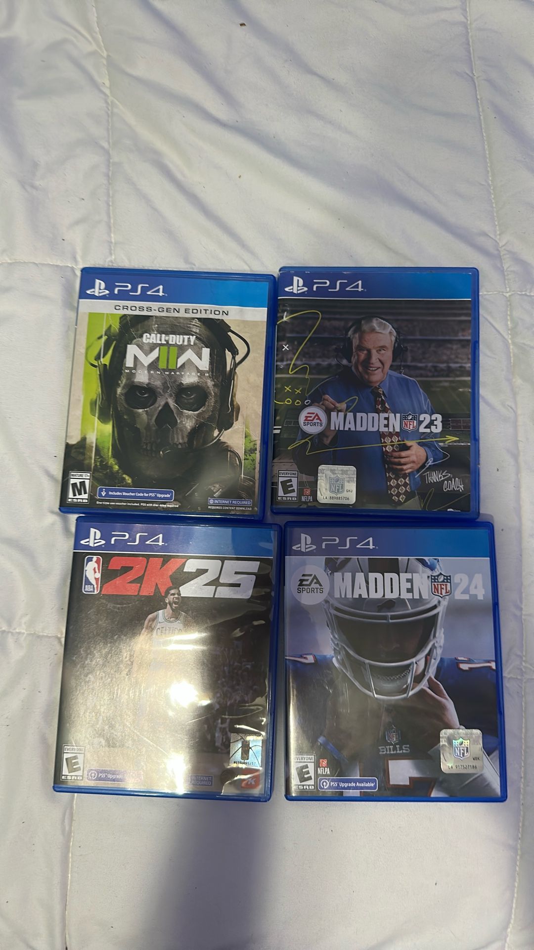 PS4 games