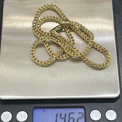 10k Gold Franco Chain