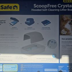 Hooded Self Cleaning Litter Box 