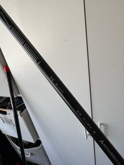Tensi Black 1K Still Flex golf driver shaft with Titleist adapter