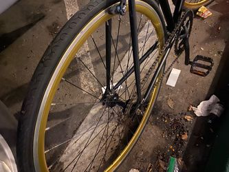 Fixed Gear Single Speed Bicycle