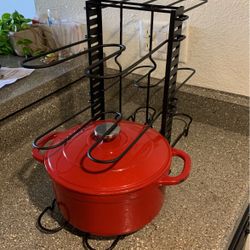 Pot Holder Rack 