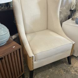 Large Wingback Chair Delivery Available 