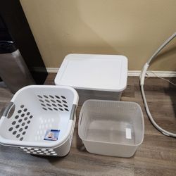 3 Baskets—for Laundry or Any Other Use—All 3 for $10