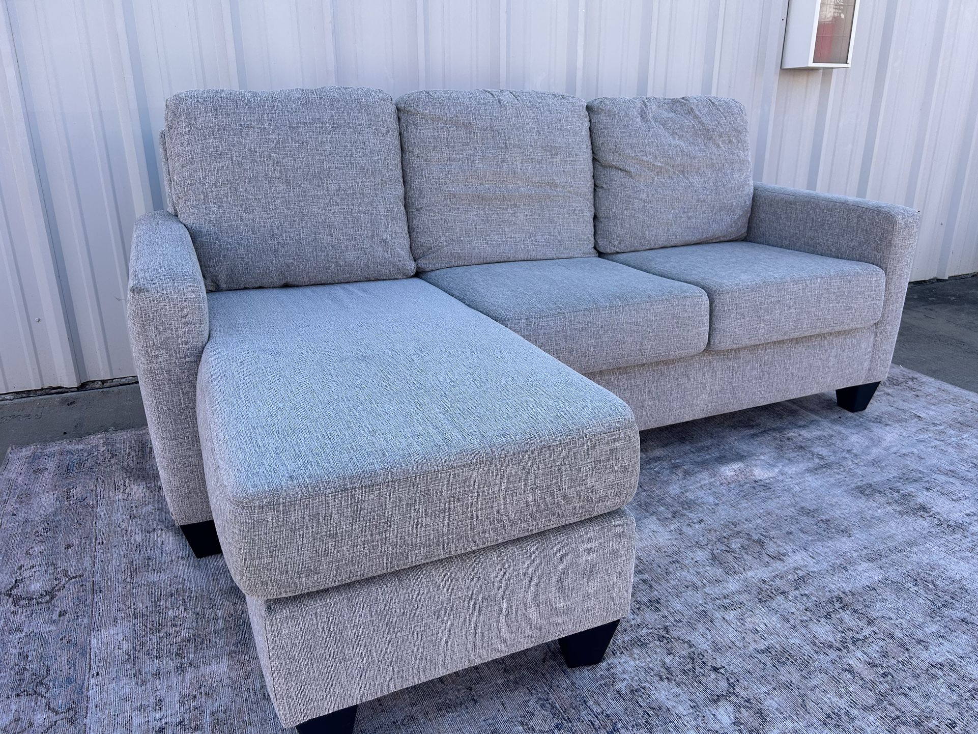 FREE DELIVERY! Grey Sectional!