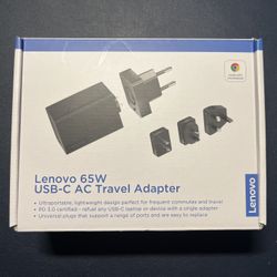 Lenovo Travel Adapter - 65W USB-C AC
