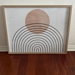 Boho Wall Art - Arches Framed Art