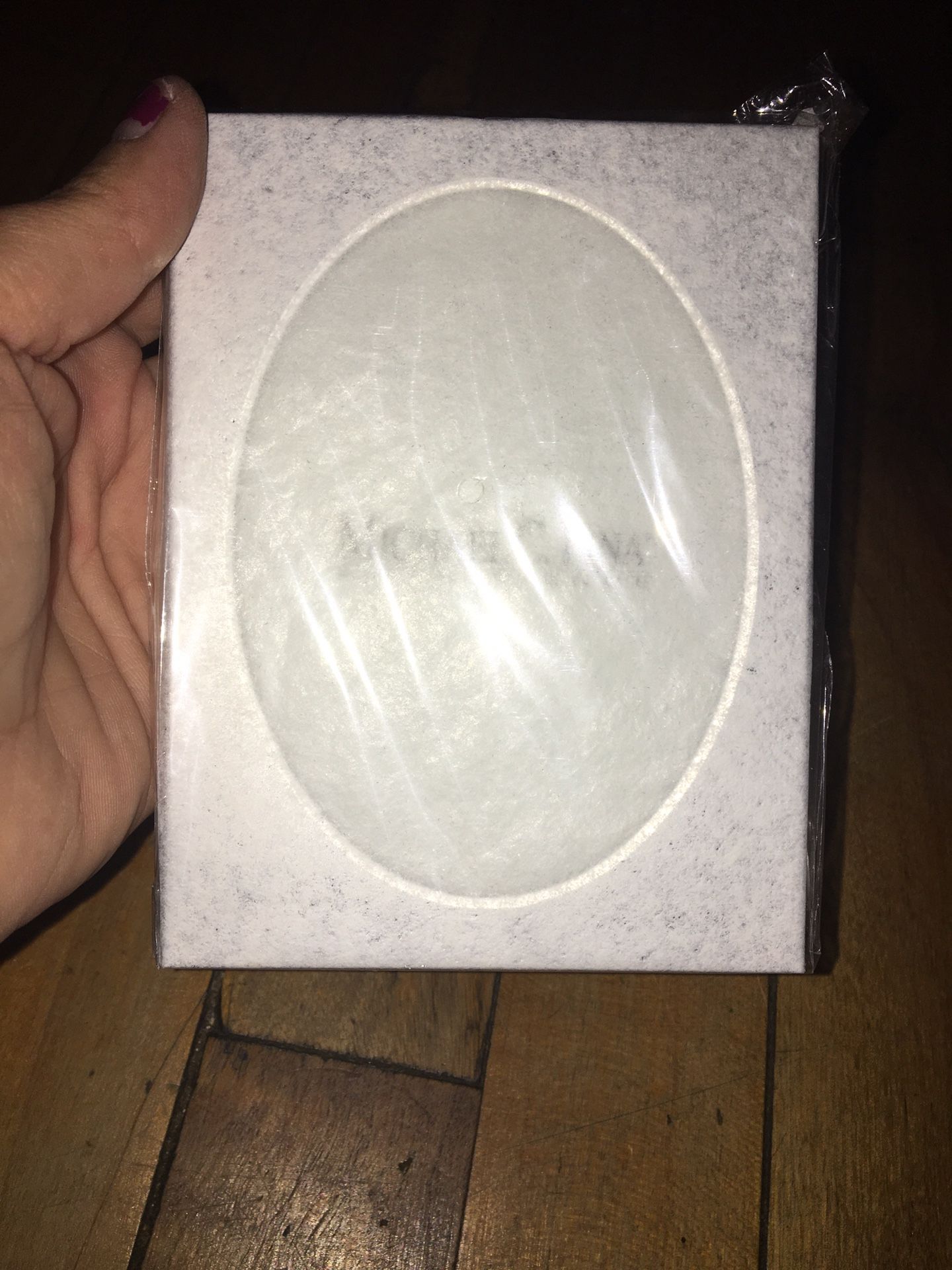 Silver photo frame