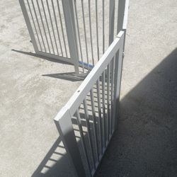 Wood Gate  With Door
