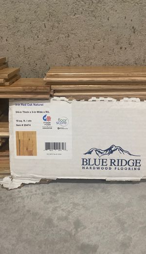 Photo Blue Ridge Hardwood Flooring 3-in Red Oak Natural 10 sq ft