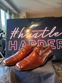 
Stacy Adams Dickinson Cap Toe Oxford 466747 Cognac Dress Shoes Men’s Size 9 M

The Stacy Adams Dickinson Cap Toe Oxford 466747 Cognac Dress Shoes are