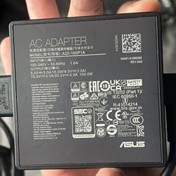 ASUS ROG 100W USB-C AC Adapter Charger Model A20-100P1A