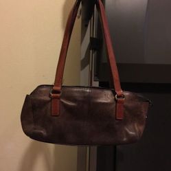 Brown Leather Fossil Purse