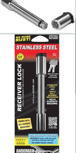 Trailer Hitch Pin Lock