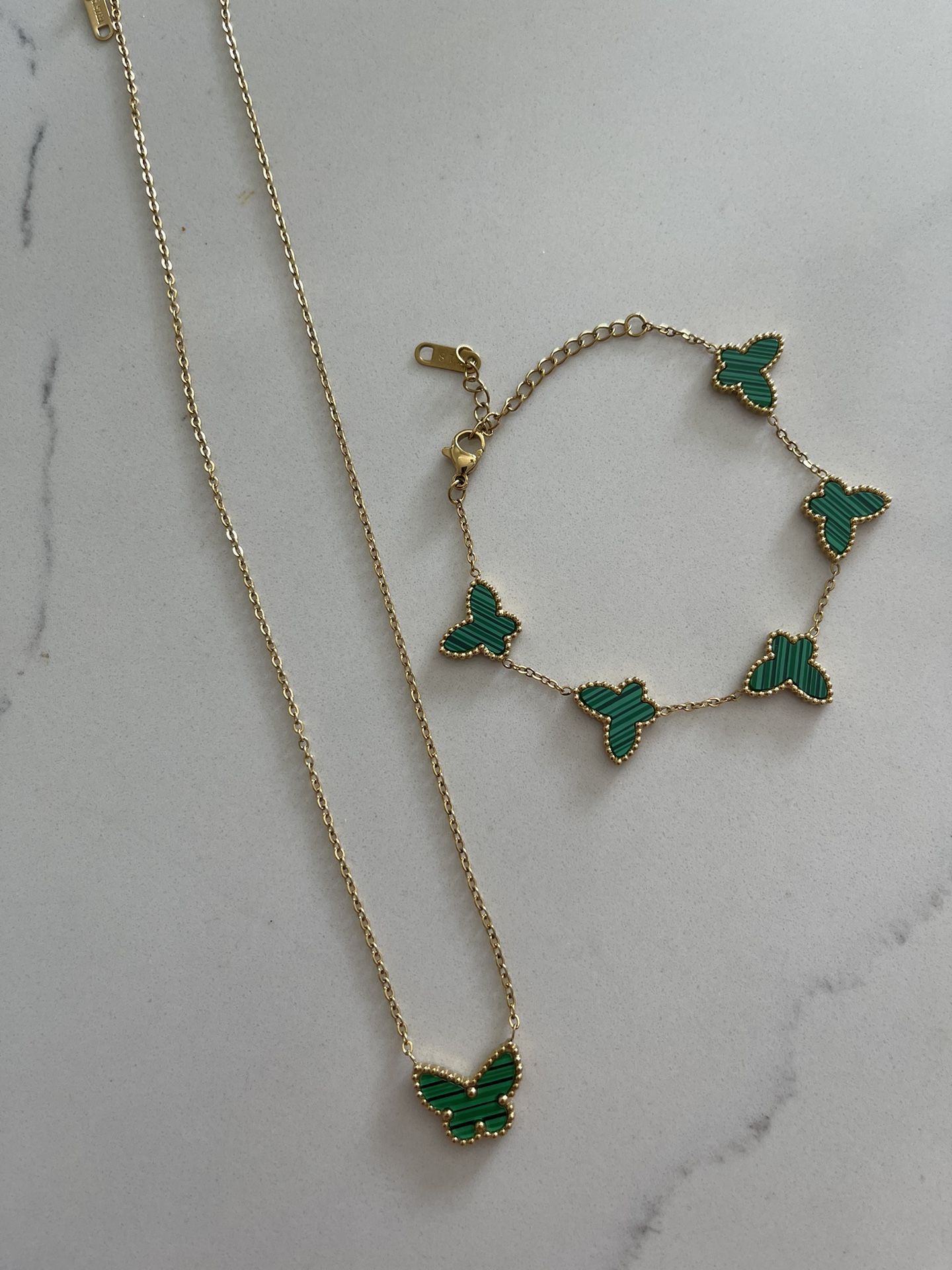 Butterfly Necklace Set