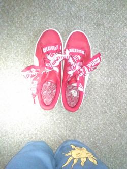 Puma Woman's Red Shoes.
