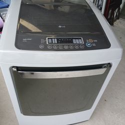 LG gray clothe dryer MODEL: DLE1001F