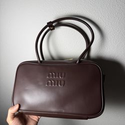 Miu Miu Brown Bag Excellent Condition 10/10 Authentic 