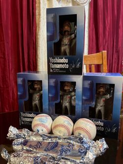 Yoshinobu Yamamoto bobbleheads