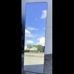62 X 18.5 Full Body Mirror With Stand