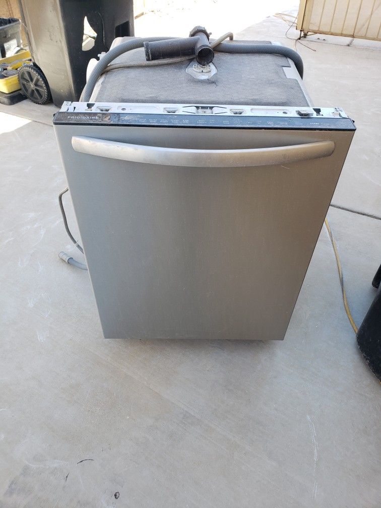 Frigidaire stainless steel dishwasher 2 years old