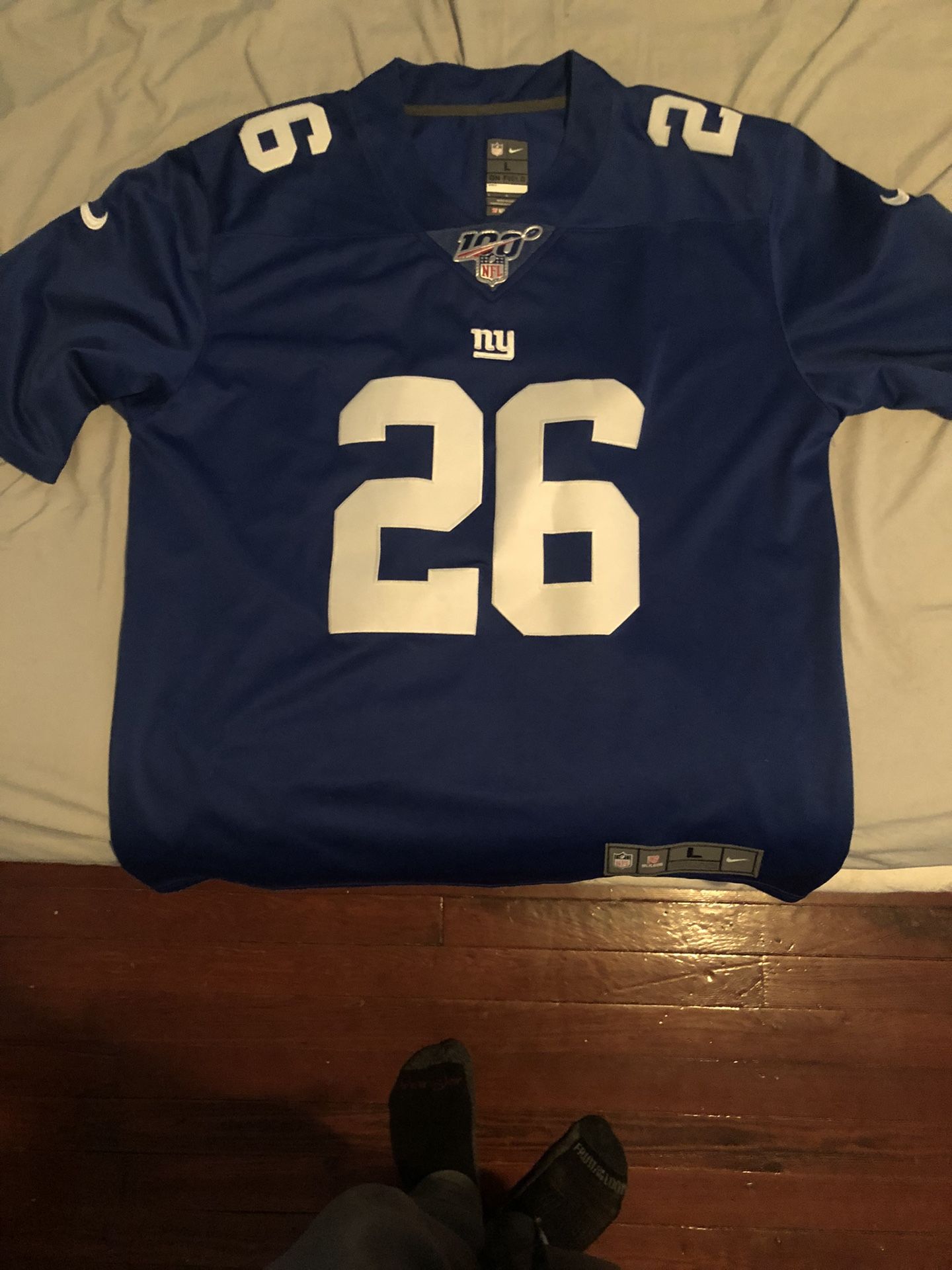 New York Giants 100th Anniversary Jersey