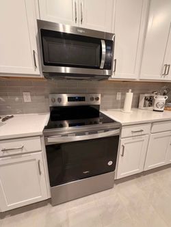 Refrigerator, stove, dishwasher, and microwave