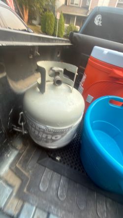 Blue rhino propane tank