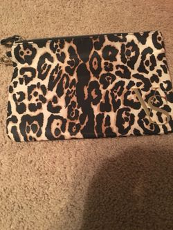 Victoria’s Secret leopard makeup bag brand new