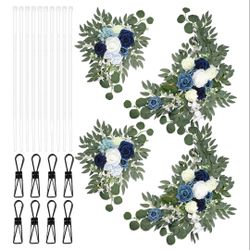 New Wedding Arch Flowers Set of 4