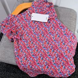 Baby Girl 12-18 Months BNWT Mango Supersoft Thick Waffle Dress