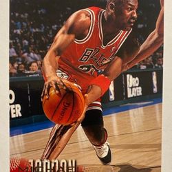 Fleer Michael Jordan Basketball Card! Super Mint Condition!