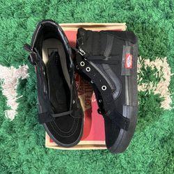 Vans SK8-Hi Cap LX Black Checkerboard Size 8 Mens