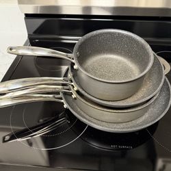 Set Of Pans And Pot- Granitestone