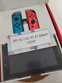 🤑  Nintendo Switch V2 (Neon Red/Blue) Madness – $269 or Just $1 Down Today! The Best Deal on the Most Versatile Gaming Console